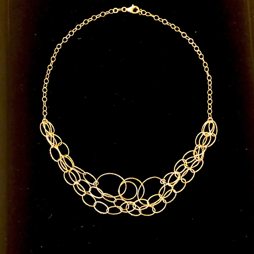 LORD + TAYLOR | Gold Plated 925 Silver Multi Chain Necklace